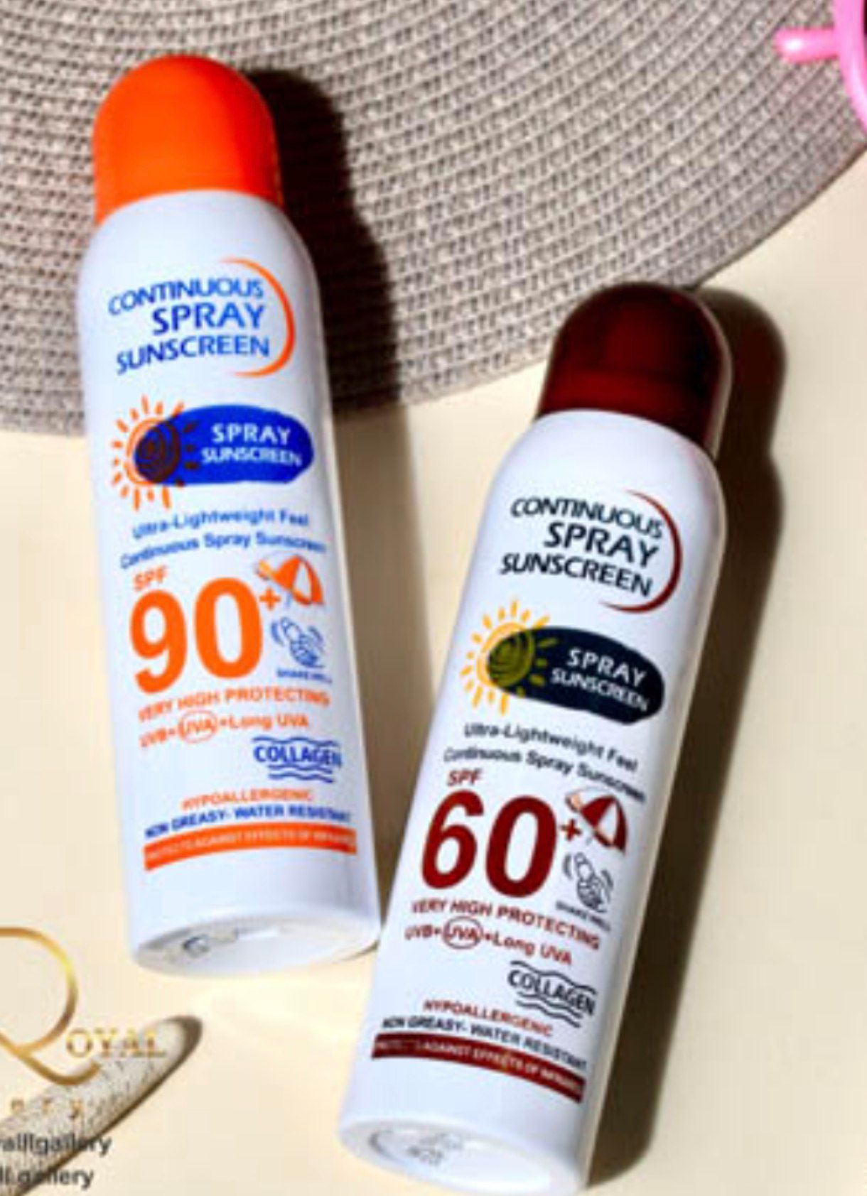اسپری ضد آفتاب مارک ووکالی  SPF 90 spf,60