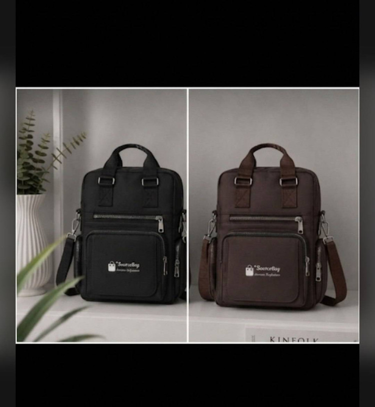 🆔 شناسه: `21` 💎 نام: ** 🎒 کیف و کوله سهکاره الما ** 🦋 جنس: نانسی درجه یک 📏 💎با هر استایلی، هماهنگ! ✨ 🦋.قابل استفاده بصورت دستی ،کولهای، دوشی 🦋· بسیار شکیل و جادار 🦋· دارای جیبهای متعدد زیپدار برای نظم کامل 🦋· مناسب برای دانشگاه، مدرسه، محیط کار و استفاده روزمره 🦋· آستر خارجی با کیفیت و دوخت تمیز ✅ ابعاد: ۳۷ × ۳۰ سانتیمتر ✅ #کوله_سهکاره #کوله_الما #کیف_چندکاره_زنانه #مد_کاربردی #ارسال 7 روزبعد از ثبت 🖌 رنگ بندی: مشکی - 👨👩👧👦 سایزها: 00 💰 مشکی موجوده